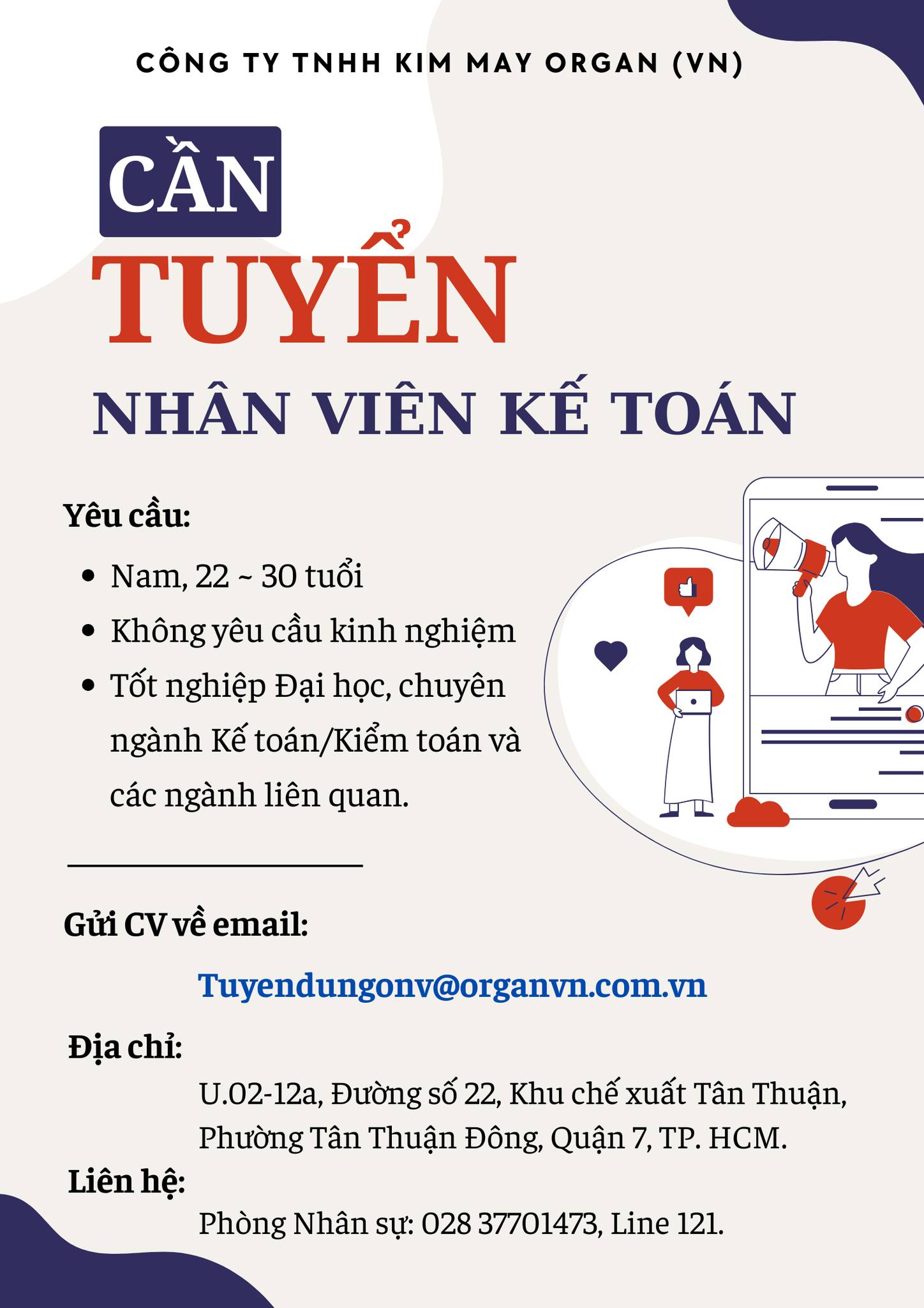 Ảnh mô tả Nhân Viên Kế Toán